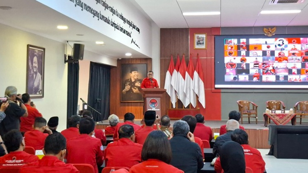 PDIP Sentil Represi Kritik hingga Seret Isu Palestina di Peringatan KAA, Hasto: Kritik ke Pemerintah Malah Dipolisikan
            - galeri foto