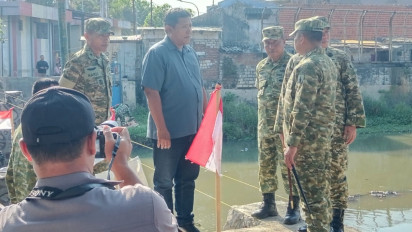TNI Percepat Pembangunan Jembatan Garuda Merah Putih di Surabaya, Warga Tak Perlu Putar 10 Km