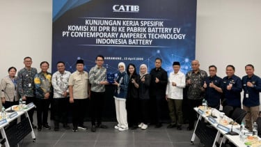 DPR Tinjau Proyek Baterai MIND ID, Dorong Hilirisasi Nikel untuk Transisi Energi