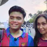 Pertama Kali Nonton di GBK, Fans Garis Keras Barcelona Ini Tak Sabar Saksikan Aksi dari Martin Montoya