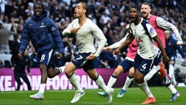 Comeback Dramatis! Brighton Gagalkan Kemenangan Perdana Tottenham Hotspur di 2026