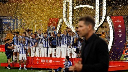 Drama Final Copa del Rey! Real Sociedad Kalahkan Atletico Madrid Lewat Adu Penalti