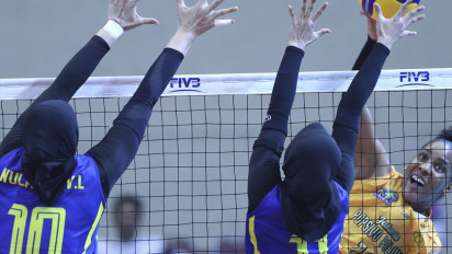 Pelatih Popsivo Polwan Ungkap Kunci Bisa Permalukan Jakarta Electric PLN di Final Four Proliga 2026