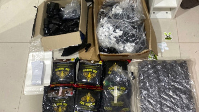 Polda Metro Jaya Bongkar Laboratorium Narkoba di Jakpus, Turut Disita Barang Bukti 5 Kg Tembakau Sintetis