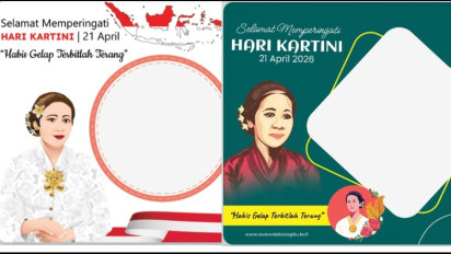 10 Link Twibbon Hari Kartini 2026 Desain Keren, Cocok untuk Dibagikan ke Media Sosial