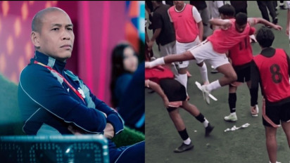 Reaksi Nova Arianto Setelah Bintang Timnas Indonesia U-17 Fadly Alberto Layangkan Tendangan Kungfu ke Pemain Lawan