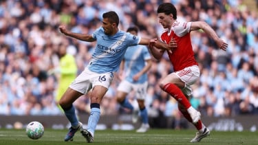Buru Arsenal di Puncak Klasemen Liga Inggris, Manchester City Justru Langsung Dibuat Ketar-ketir oleh Rodri