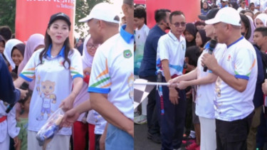 Netizen Salfok Cara Bicara Gubernur Sherly Tjoanda ke Wagub Sarbin Sehe dalam Acara Peluncuran Logo dan Maskot Porprov V 2026 “Si Phabir”