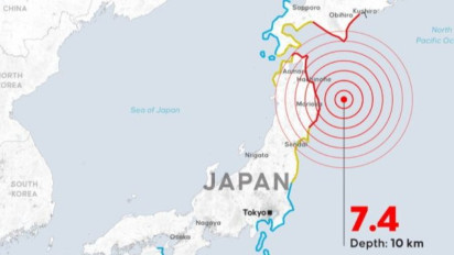 Jepang Diguncang Gempa M 7,4, Kemlu Pastikan Kondisi WNI Aman