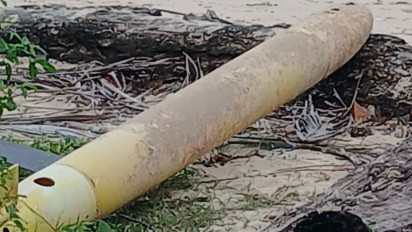 Benda Mirip Rudal Balistik Gegerkan Warga Kepulauan Sumenep