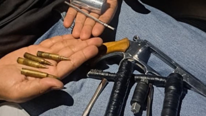 Empat Remaja Pelaku Curanmor di Tangerang Diringkus, Barang Bukti Senjata Api Rakitan hingga Kunci Letter T Diamankan