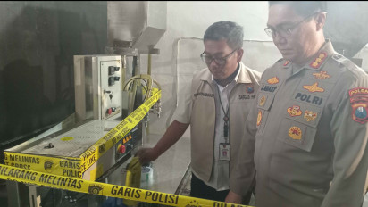 Gudang Produsen Minyakita Palsu di Sidoarjo Digerebek