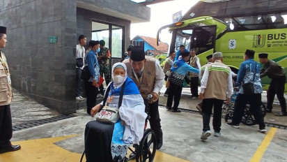 Kondisi Kesehatan Menurun, Seorang Jemaah Calon Haji asal Kulon Progo Dievakuasi ke Klinik Kesehatan