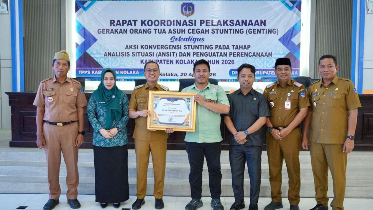 Perkuat Intervensi Penurunan Stunting di Kabupaten Kolaka, PT Vale Indonesia Jangkau 5.000 Keluarga Berisiko Stunting Sejak 2024
            - galeri foto