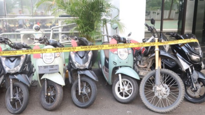 10 Pelaku Curanmor dan Penggelapan Mobil di Tangerang Selatan Diringkus, Ada Residivis