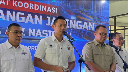 AHY Ungkap Pembangunan Jalur Kereta Api Sumatera, Kalimantan dan Sulawesi Butuh Rp1.200 Triliun