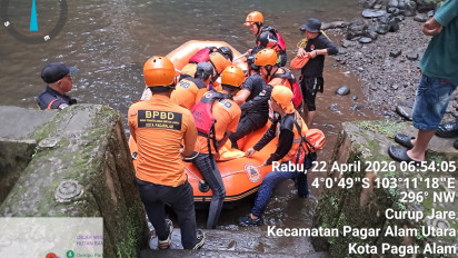 Mandi di Air Terjun Dini Hari, Seorang Pemuda Meninggal Dunia 