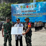 Pembangunan Hingga Edukasi Ketahanan Pangan Jadi Rangkaian Program TMMD ke-128 Berlangsung di Cilegon