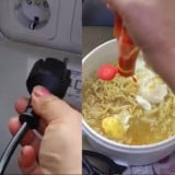 Viral Penumpang Kereta Asyik Pamer Masak Mie Instan Pakai Panci Listrik, KAI Langsung Beri Teguran Keras