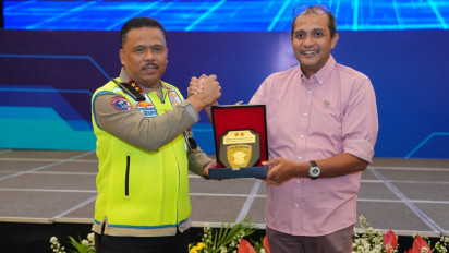 Kerap Bersentuhan dengan Masyarakat, Wamenkum Sebut Polantas Jadi Penjaga Citra Polri