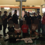 Polisi Tangkap Empat Begal Pemotor di Gunung Sahari, Barang Bukti Celurit Disita