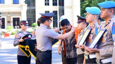 Polda Jambi PTDH Empat Personel Langgar Kode Etik Profesi