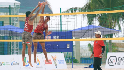 Tim Voli Pantai Indonesia Tancap Gas di Hari Kedua Asian Beach Games 2026