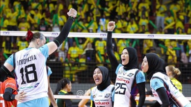 Jakarta Pertamina Enduro Selangkah Lagi Juara Proliga 2026, Gresik Phonska Dipaksa Tunduk di Final Proliga 2026!