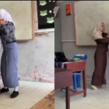 Siswi SMA Jambak hingga Tarik Kerah Baju Gurunya di Ruang Kelas Malah Jadi Tontonan, Warganet Geger