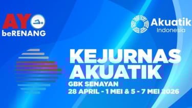 Diikuti 1000 Lebih Atlet Akuatik Se-Tanah Air, Kejurnas Akuatik Indonesia 2026 Berlangsung Mulai Pekan Depan