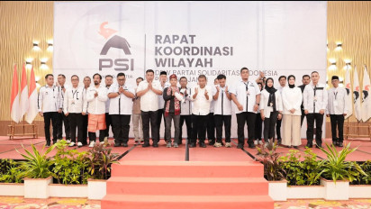 Hadiri Rakorwil, Sekjen PSI Raja Juli Antoni Yakin Jambi Jadi Kandang Gajah di Pemilu 2029