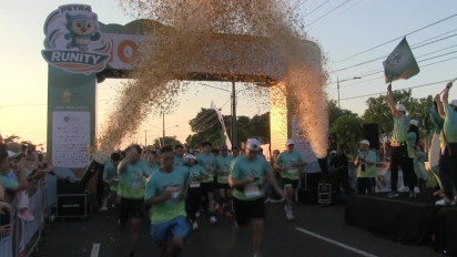 3000 Peserta Padati Runity Petra, Puncak Peringatan HUT PPPK Petra Ke 75