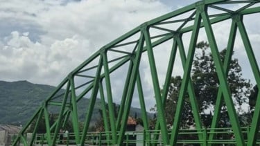 Ada Perbaikan Geometri, Jembatan Cijeruk di Kabupaten Bandung Tutup Selama Satu Bulan