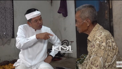 Dedi Mulyadi 'Cosplay' Jadi Antagonis, Minta Kakek Tunanetra Ucapkan Kata Tak Pantas soal KDM, Jawabannya Mengejutkan