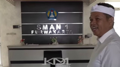 Bukan Hukuman, Dedi Mulyadi Tegaskan Murid SMAN 1 Purwakarta dapat Bimbingan dan Masuk Barak Militer di Bulan Juni