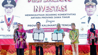 Pemprov Kalteng Sambut Kunjungan Kerja dan Misi Dagang Gubernur Jawa Timur, Sinergi Ekonomi Diperkuat