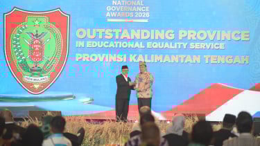 Serius Majukan Kualitas Pendidikan, Pemprov Kalteng Raih Penghargaan di Ajang National Governance Awards 2026‎