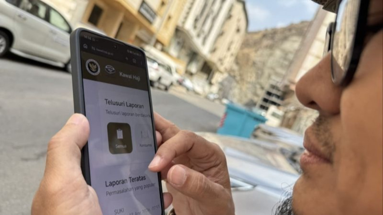 Jamaah Haji Kini Bisa Saling Bantu Lewat Aplikasi Kawal Haji, Sistem Laporan Terbuka dan Transparan
            - galeri foto