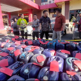 Polres Probolinggo Bongkar Penyalahgunaan BBM Subsidi, 7 Pelaku Diamankan