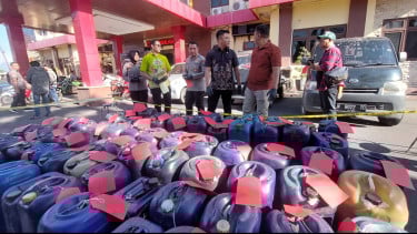 Polres Probolinggo Bongkar Penyalahgunaan BBM Subsidi, 7 Pelaku Diamankan