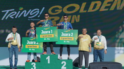 Tring! Golden Run 2026 Sukses Digelar, Pegadaian Dorong Gaya Hidup Sehat Sekaligus Literasi Investasi Emas