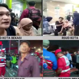 Kondisi RSUD Kota Bekasi Membludak, IGD Padat dan Puluhan Korban Kecelakaan KRL dan KA Jarak Jauh Terus Berdatangan