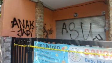 Pasca Kasus Kekerasan Anak Viral, Daycare Little Aresha Yogyakarta Jadi Sasaran Aksi Vandalisme