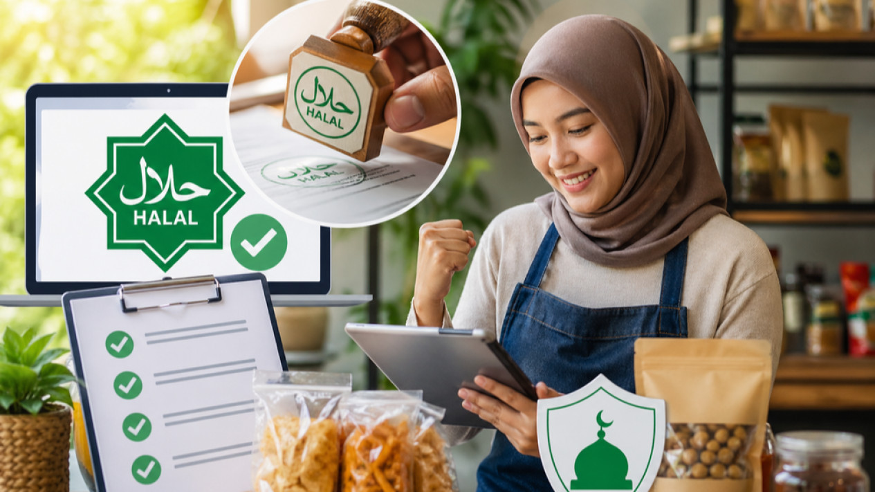 Cara Urus Sertifikat Halal UMKM 2026, Gratis dan Cepat Sebelum Oktober 2026! Simak Panduannya
            - galeri foto