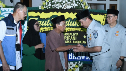 Jasa Raharja Beri Santunan ke Korban Meninggal Kecelakaan Kereta di Bekasi Timur