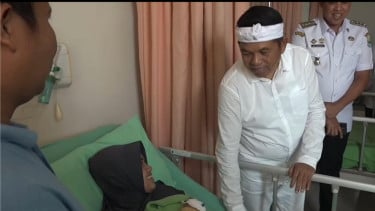 Sejalan Anjuran Dokter, Dedi Mulyadi Minta ART Korban Tabrakan KA vs KRL Istirahat Penuh, Beri Santunan Rp10 Juta