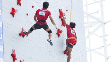 Sebanyak 4 Pasangan Panjat Tebing Indonesia Lolos ke Final Speed Relay Asian Beach Games 2026