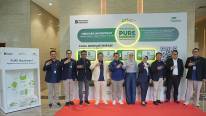 Pegadaian Inisiasi Gerakan PURE Movement, Wujud Aksi Nyata Peduli Bumi