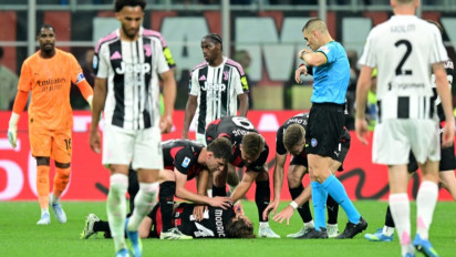 Media Inggris Soroti Drama Sepanjang Laga AC Milan vs Juventus: Adu Mulut Rabiot-Locatelli hingga Modric Cedera Parah
