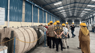 Produk Baja RI Unjuk Gigi di Pasar Eropa, SPP Geber Ekspor Perdana ke Jerman